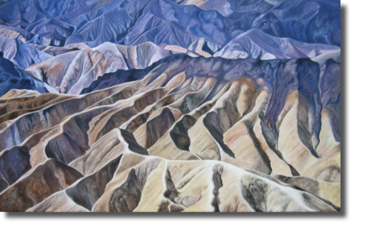 Zabriskie Point (detail 3)
113 x 70 cm
oil on canvas